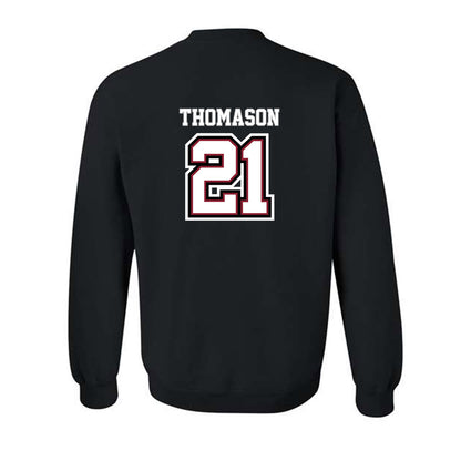 UMass - NCAA Baseball : Ben Thomason - Crewneck Sweatshirt Replica Shersey