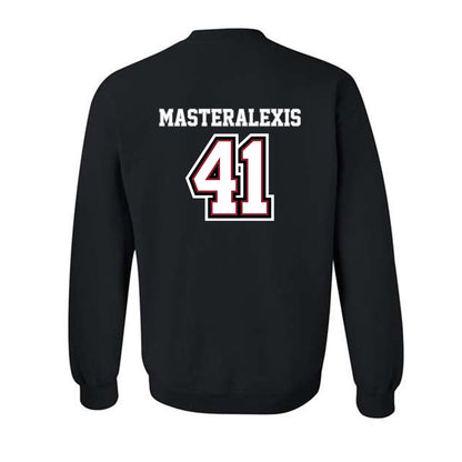 UMass - NCAA Baseball : Justin Masteralexis - Crewneck Sweatshirt Replica Shersey