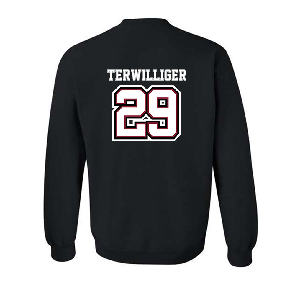 UMass - NCAA Baseball : Dylan Terwilliger - Crewneck Sweatshirt Replica Shersey