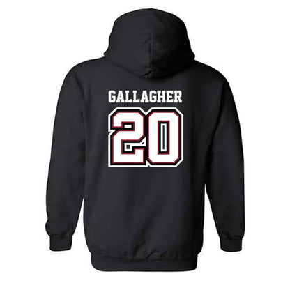 UMass - NCAA Baseball : Will Gallagher - Hooded Sweatshirt Replica Shersey