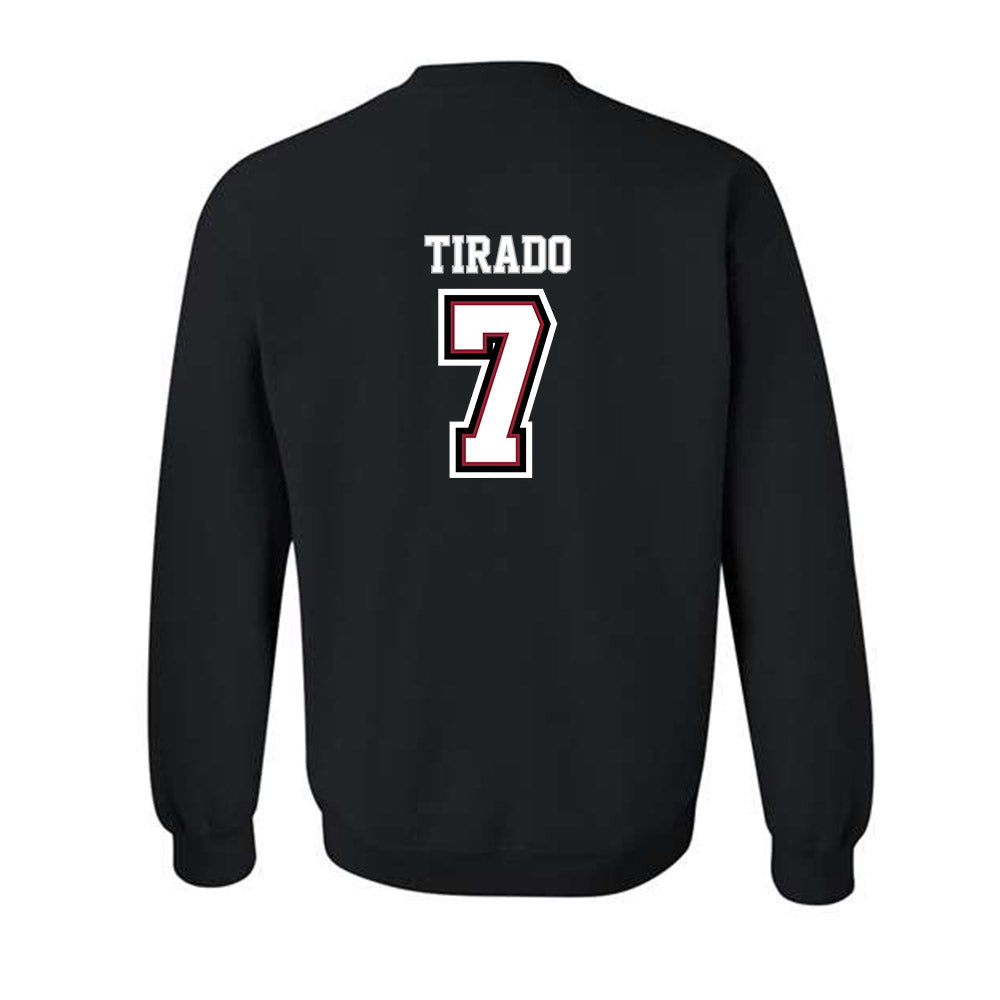 UMass - NCAA Baseball : Anthony Tirado - Crewneck Sweatshirt Replica Shersey