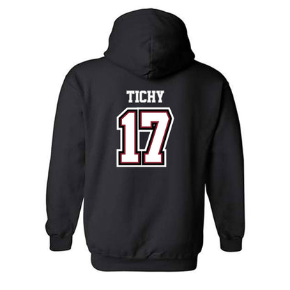 UMass - NCAA Baseball : Nolan Tichy - Hooded Sweatshirt Replica Shersey