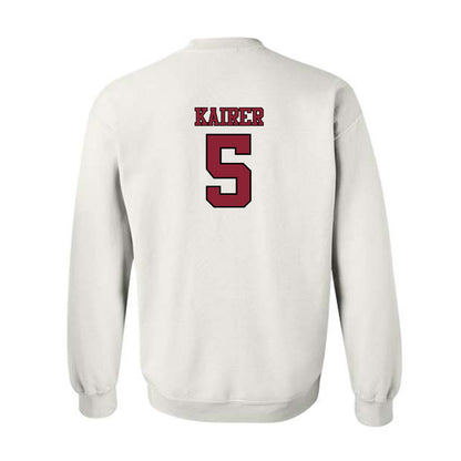 UMass - NCAA Softball : Riley Kairer - Crewneck Sweatshirt Replica Shersey