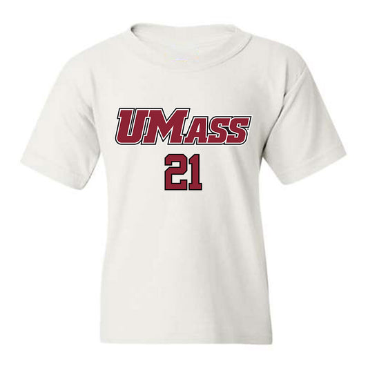 UMass - NCAA Softball : Grace Cadden - Youth T-Shirt Replica Shersey