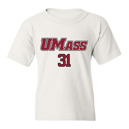 UMass - NCAA Softball : Olivia Packard - Youth T-Shirt Replica Shersey