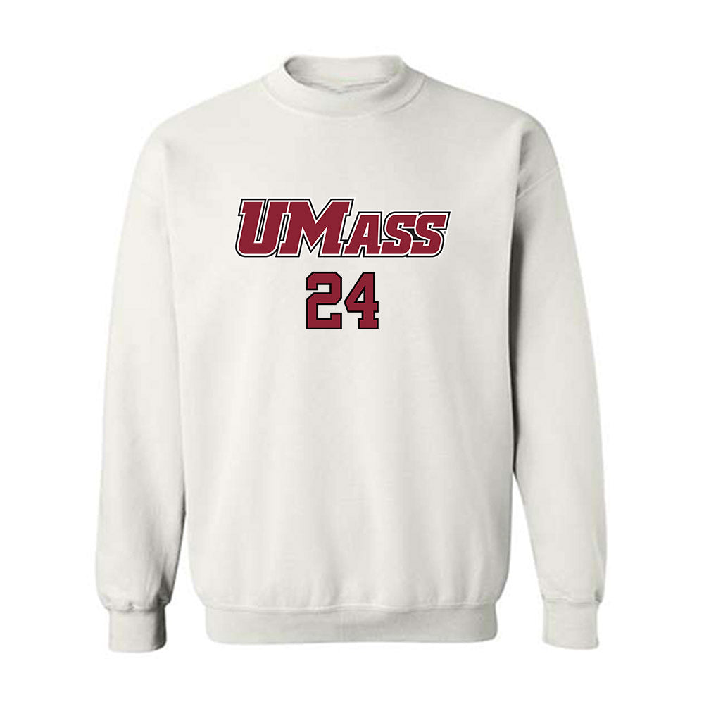 UMass - NCAA Softball : Jenna Bradley - Crewneck Sweatshirt Replica Shersey