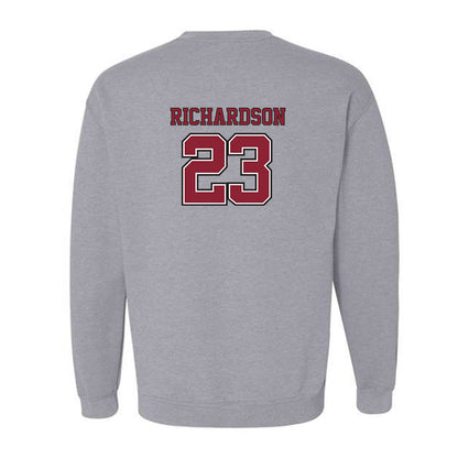 UMass - NCAA Softball : Taylor Richardson - Crewneck Sweatshirt Replica Shersey