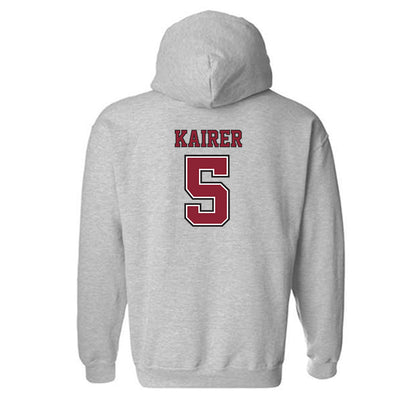 UMass - NCAA Softball : Riley Kairer - Hooded Sweatshirt Replica Shersey