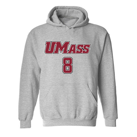 UMass - NCAA Softball : Lydia Castro - Hooded Sweatshirt Replica Shersey