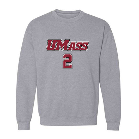UMass - NCAA Softball : Giana Wameling - Crewneck Sweatshirt Replica Shersey