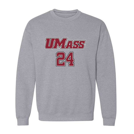UMass - NCAA Softball : Jenna Bradley - Crewneck Sweatshirt Replica Shersey