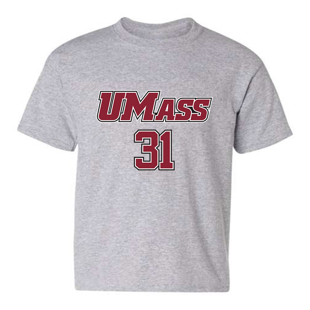 UMass - NCAA Softball : Olivia Packard - Youth T-Shirt Replica Shersey