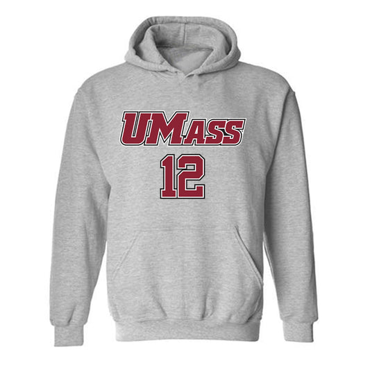 UMass - NCAA Softball : Chloe Whittier - Hooded Sweatshirt Replica Shersey