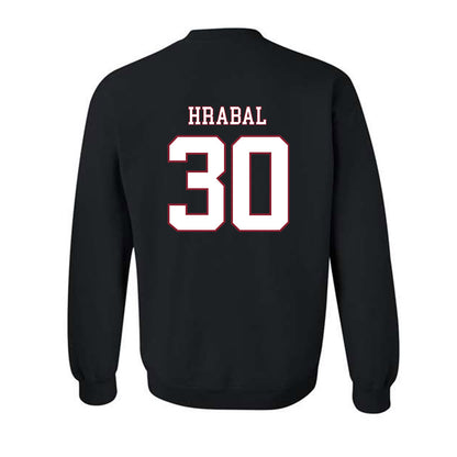 UMass - NCAA Men's Ice Hockey : Michael Hrabal - Crewneck Sweatshirt Replica Shersey