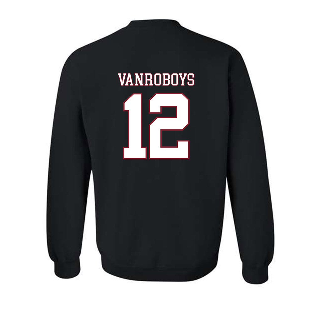 UMass - NCAA Men's Ice Hockey : Lucas Vanroboys - Crewneck Sweatshirt Replica Shersey