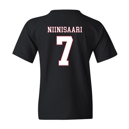 UMass - NCAA Men's Ice Hockey : Samuli Niinisaari - Youth T-Shirt Replica Shersey