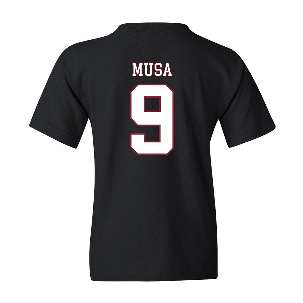 UMass - NCAA Men's Ice Hockey : Jack Musa - Youth T-Shirt Replica Shersey