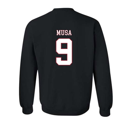 UMass - NCAA Men's Ice Hockey : Jack Musa - Crewneck Sweatshirt Replica Shersey