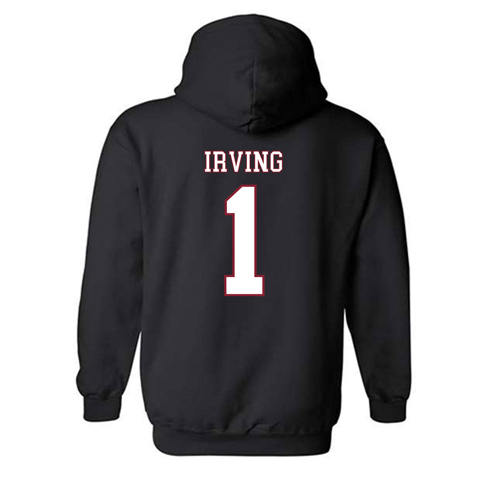 UMass - NCAA Men's Ice Hockey : Jackson Irving - Hooded Sweatshirt Replica Shersey