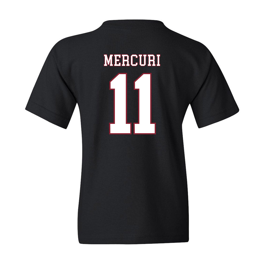 UMass - NCAA Men's Ice Hockey : Lucas Mercuri - Youth T-Shirt Replica Shersey