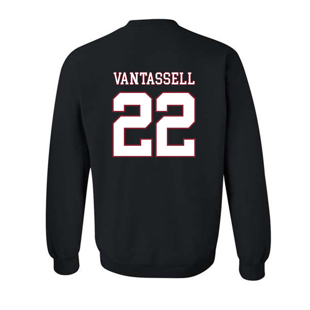 UMass - NCAA Men's Ice Hockey : Nick Vantassell - Crewneck Sweatshirt Replica Shersey