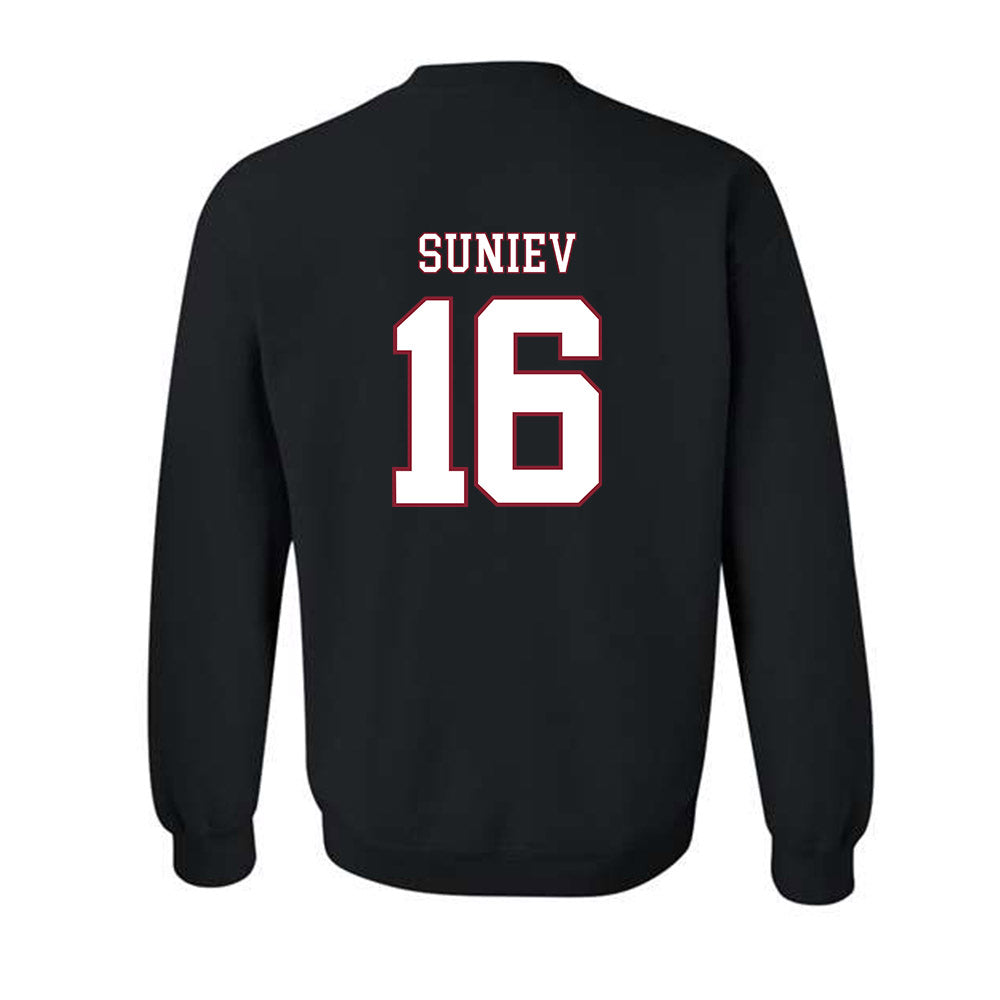 UMass - NCAA Men's Ice Hockey : Aydar Suniev - Crewneck Sweatshirt Replica Shersey