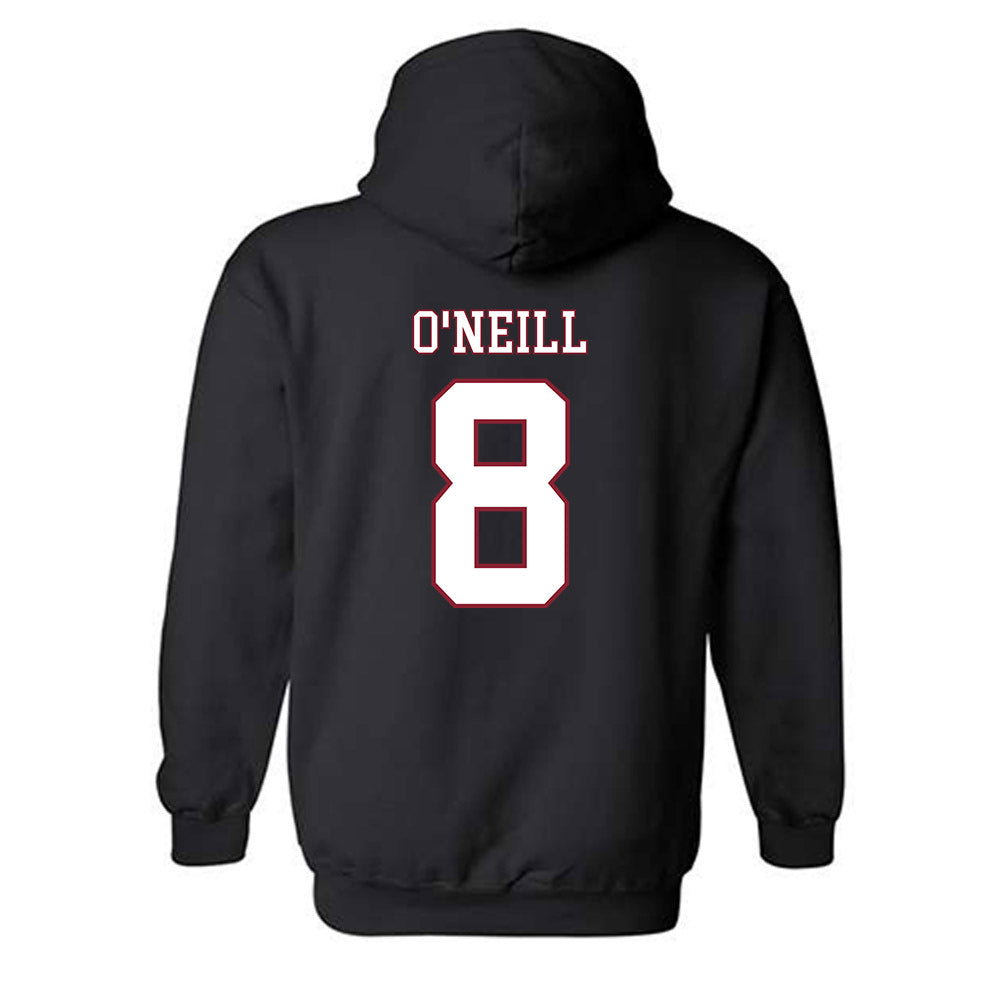 UMass - NCAA Men's Ice Hockey : Cam O'Neill - Hooded Sweatshirt Replica Shersey