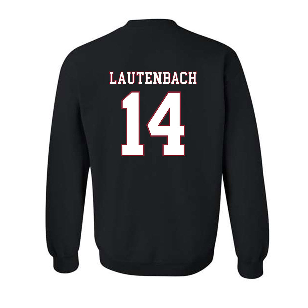 UMass - NCAA Men's Ice Hockey : Ryan Lautenbach - Crewneck Sweatshirt Replica Shersey