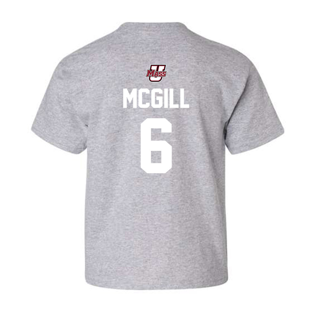 UMASS - NCAA Football : Jeremiah McGill - Classic Shersey Youth T-Shirt