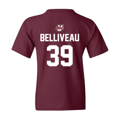 UMass - NCAA Baseball : Samuel Belliveau - Youth T-Shirt Sports Shersey