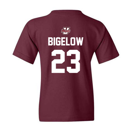 UMass - NCAA Baseball : Leif Bigelow - Youth T-Shirt Sports Shersey