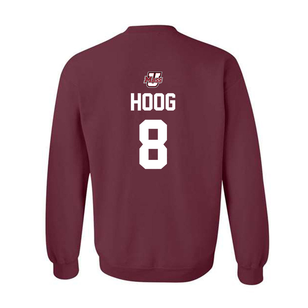 UMass - NCAA Baseball : Kyle Hoog - Crewneck Sweatshirt Sports Shersey