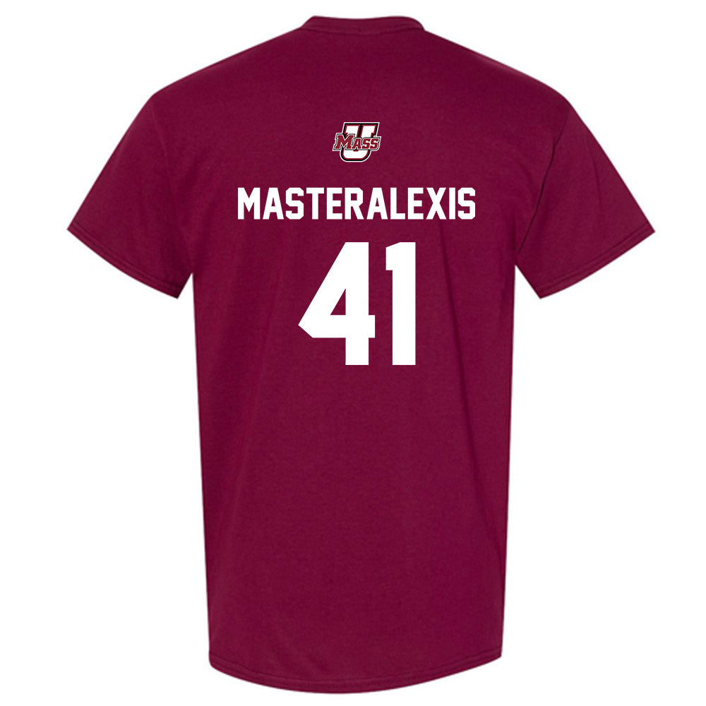 UMass - NCAA Baseball : Justin Masteralexis - T-Shirt Sports Shersey