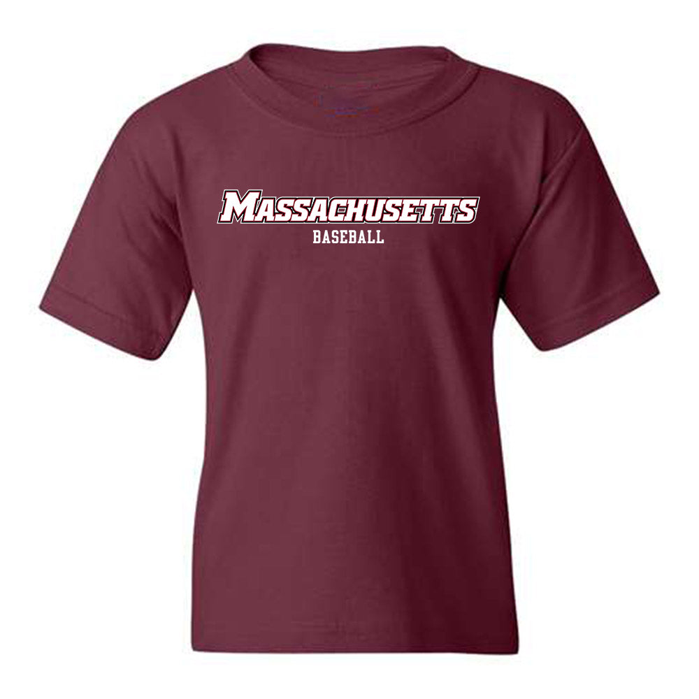 UMass - NCAA Baseball : Maxwell LeBlanc - Youth T-Shirt Sports Shersey