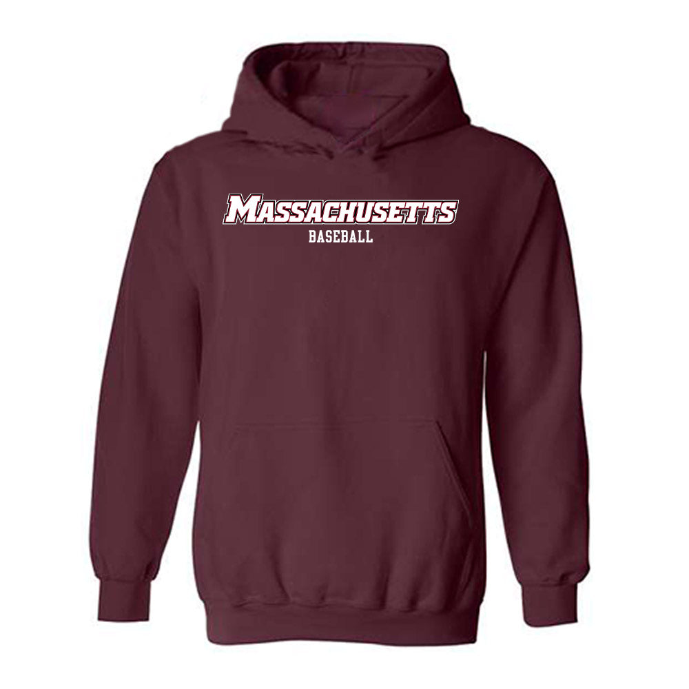 UMass - NCAA Baseball : Samuel Belliveau - Hooded Sweatshirt Sports Shersey