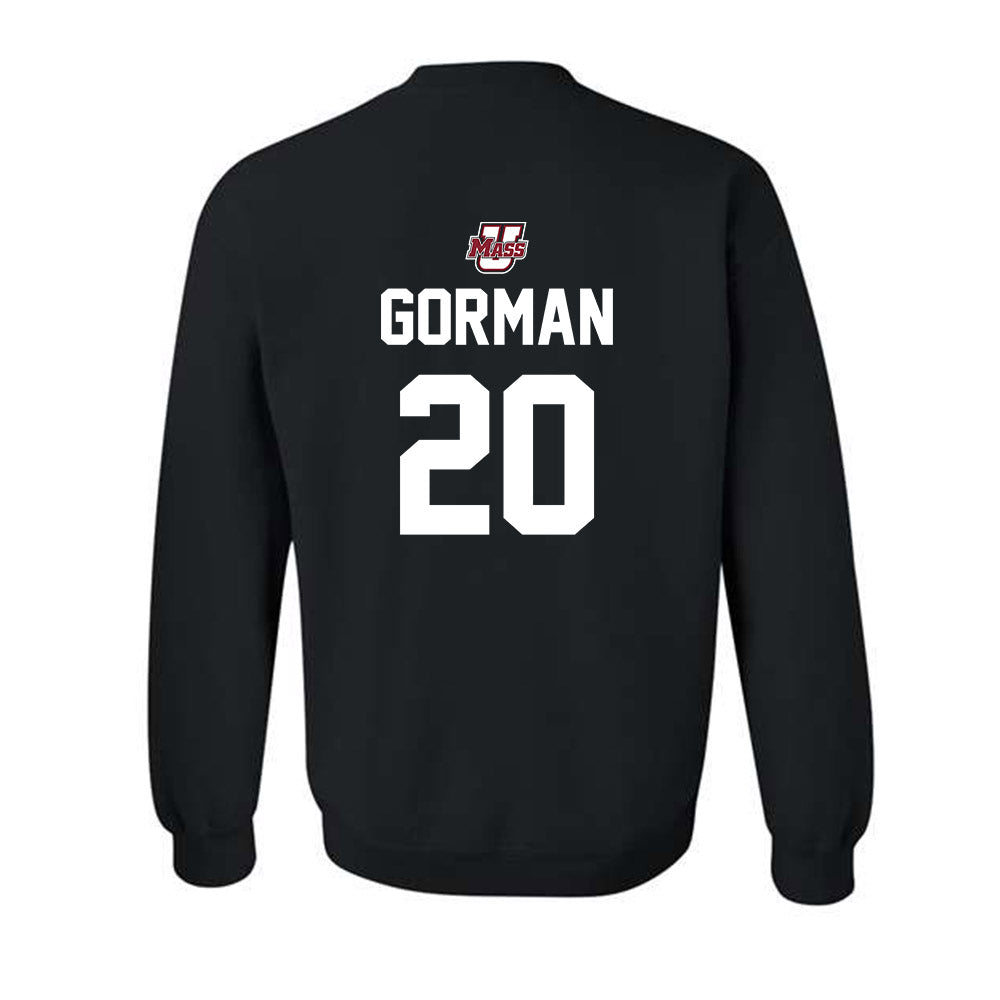 UMass - NCAA Men's Ice Hockey : Liam Gorman - Crewneck Sweatshirt Sports Shersey