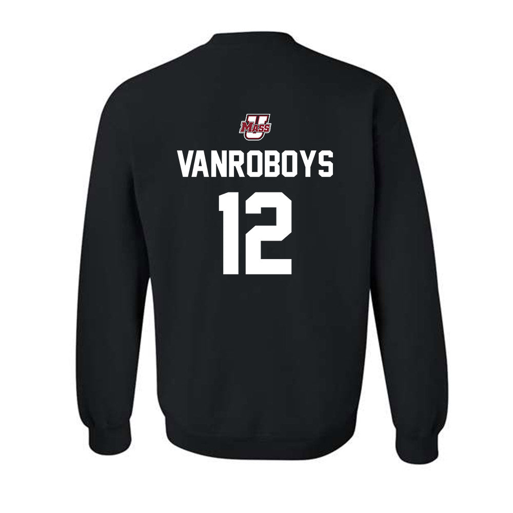 UMass - NCAA Men's Ice Hockey : Lucas Vanroboys - Crewneck Sweatshirt Sports Shersey