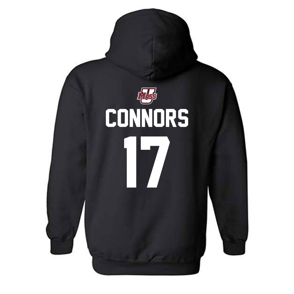 UMass - NCAA Men's Ice Hockey : Kenny Connors - Hooded Sweatshirt Sports Shersey
