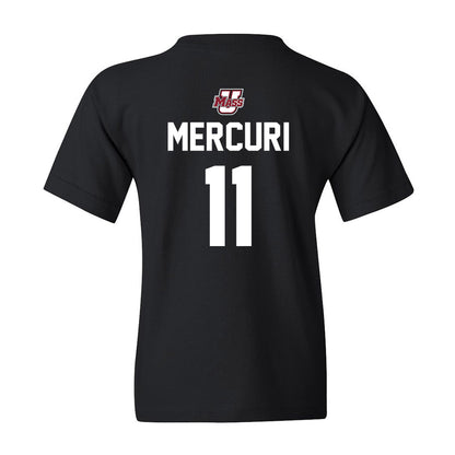 UMass - NCAA Men's Ice Hockey : Lucas Mercuri - Youth T-Shirt Sports Shersey