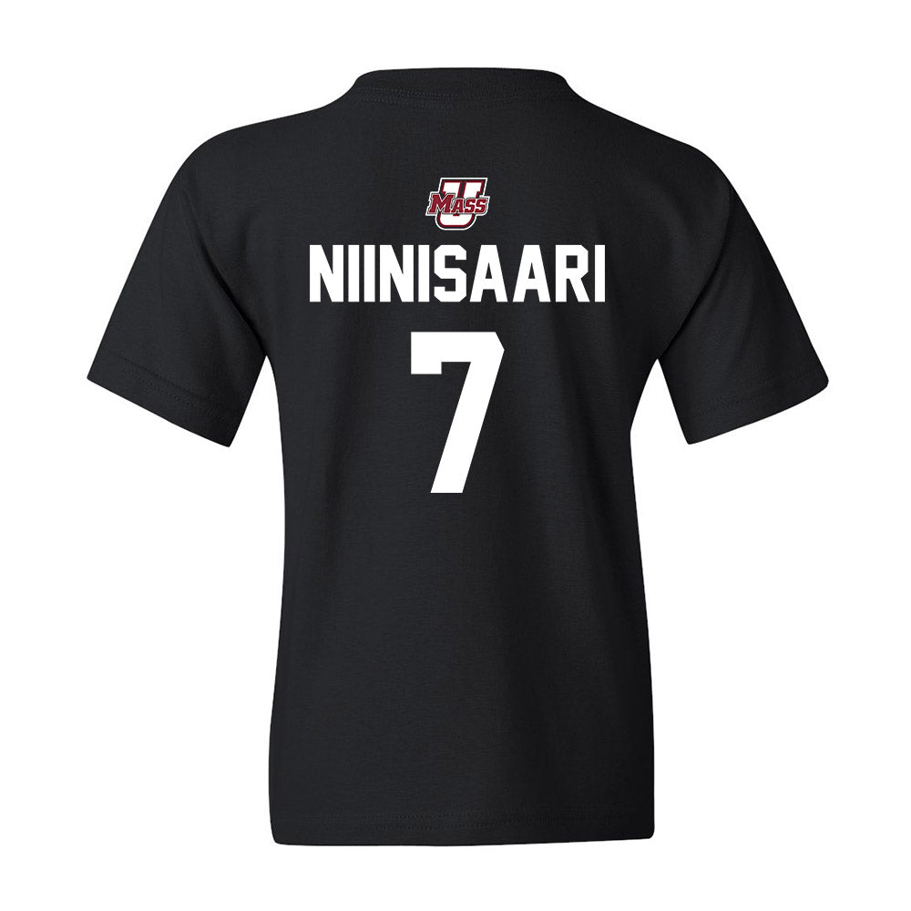 UMass - NCAA Men's Ice Hockey : Samuli Niinisaari - Youth T-Shirt Sports Shersey