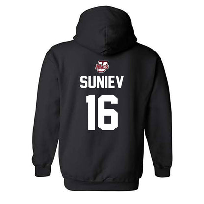 UMass - NCAA Men's Ice Hockey : Aydar Suniev - Hooded Sweatshirt Sports Shersey