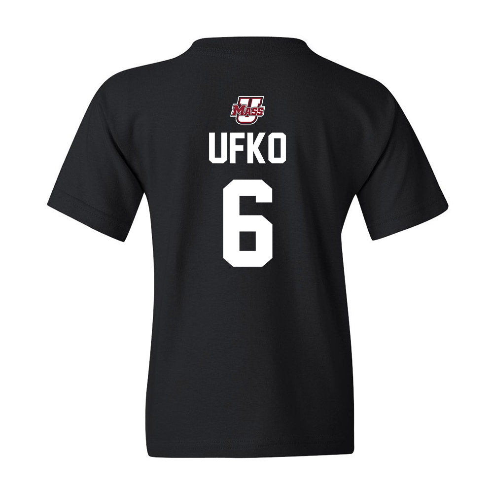 UMass - NCAA Men's Ice Hockey : Ryan Ufko - Youth T-Shirt Sports Shersey