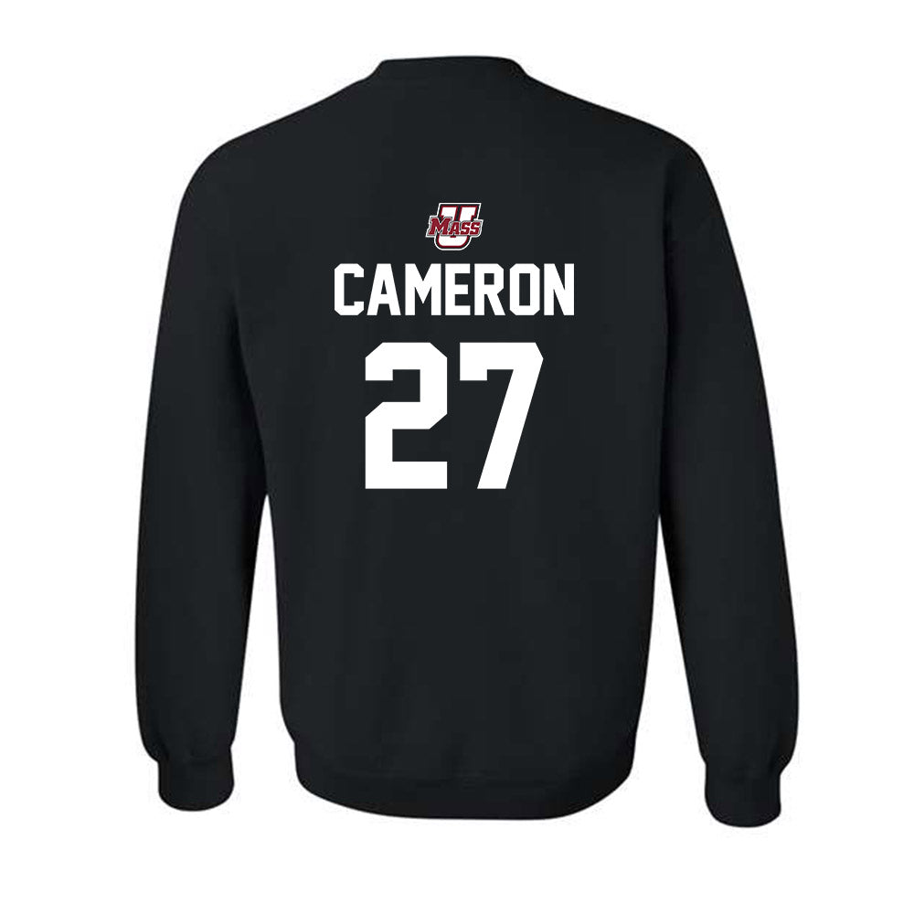 UMass - NCAA Men's Ice Hockey : Michael Cameron - Crewneck Sweatshirt Sports Shersey