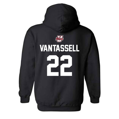 UMass - NCAA Men's Ice Hockey : Nick Vantassell - Hooded Sweatshirt Sports Shersey