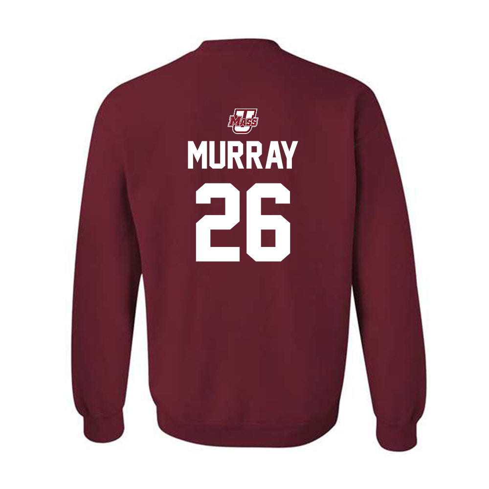 UMass - NCAA Men's Ice Hockey : Owen Murray - Crewneck Sweatshirt Sports Shersey