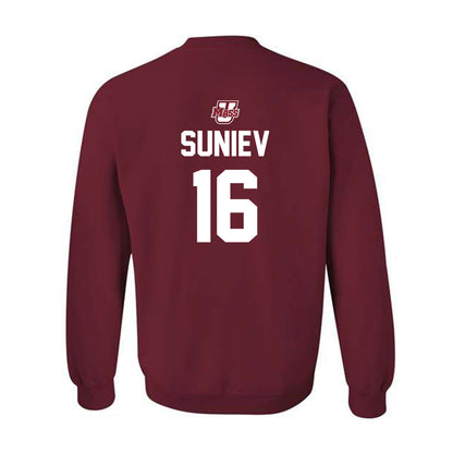 UMass - NCAA Men's Ice Hockey : Aydar Suniev - Crewneck Sweatshirt Sports Shersey