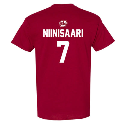 UMass - NCAA Men's Ice Hockey : Samuli Niinisaari - T-Shirt Sports Shersey