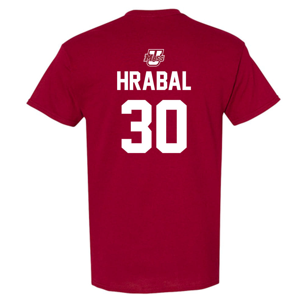 UMass - NCAA Men's Ice Hockey : Michael Hrabal - T-Shirt Sports Shersey