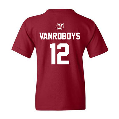 UMass - NCAA Men's Ice Hockey : Lucas Vanroboys - Youth T-Shirt Sports Shersey
