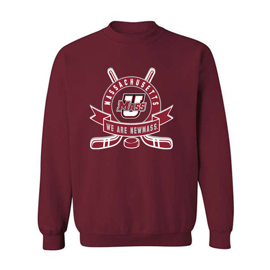 UMass - NCAA Men's Ice Hockey : Aydar Suniev - Crewneck Sweatshirt Sports Shersey